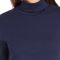 Charter Club Women's Pima Turtleneck Top Blue Size Small