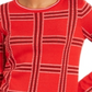 Charter Club Women's Plaid Knit Sweater Red Size Petite XL