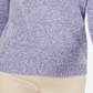 Karen Scott Women's Point Collar Sweater Lavander Size -Petite L