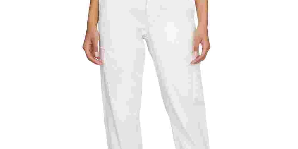 Sanctuary Women's Commander Cargo Canvas White Size 32
