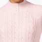 Karen Scott Women's Petite Cable-Knit Sweater  Pink Size Petite Small