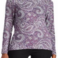 Ralph Lauren Women's Long Sleeve Blouse Top Purple Size Large