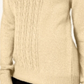 Karen Scott Women's Petite Cable-Knit Sweater  Yellow Size Petite X-Large