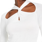 Michael Kors Women's Twisted Sweater White Size Small