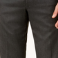 Ralph Lauren Men's Classic Fit UltraFlex Stretch Solid Dress Pants Gray Size 40X32