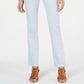 Style & Co Women's Tummy-Control Straight-Leg Jeans Blue Size 6