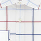 Tommy Hilfiger Men's Slim-Fit Check Dress Shirt Dark Red Size 15X32-33