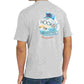 Tommy Bahama Men's Hooked On A Feeling Logo Graphic T-Shirt Gray Size Large