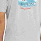 Tommy Bahama Men's Hooked On A Feeling Logo Graphic T-Shirt Gray Size Large