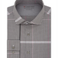 Calvin Klein Men's Extra Slim Fit Performance Stretch Temperature Regulation Plaid Dress Shirt Pink Size XL
