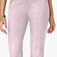 Alfani Women's Skinny Pants Pink Size 10 Petite