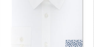 Calvin Klein Men's Collared Dress Shirt Extra Slim White Size 15.5X32X33