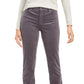Charter Club Women's Petite Lexington Straight-Leg Corduroy Pants Gray Size 6P