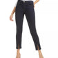 JEN7 by 7 For All Mankind Women's Split-Seam Ankle Skinny Jeans Navy Size 12