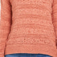 Style & Co Women's Petite Tape-Yarn Pullover Sweater Orange Size Petite X-Small