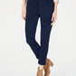 Style & Co Women's Petite Tummy Control Corduroy Pants Navy Size 6P