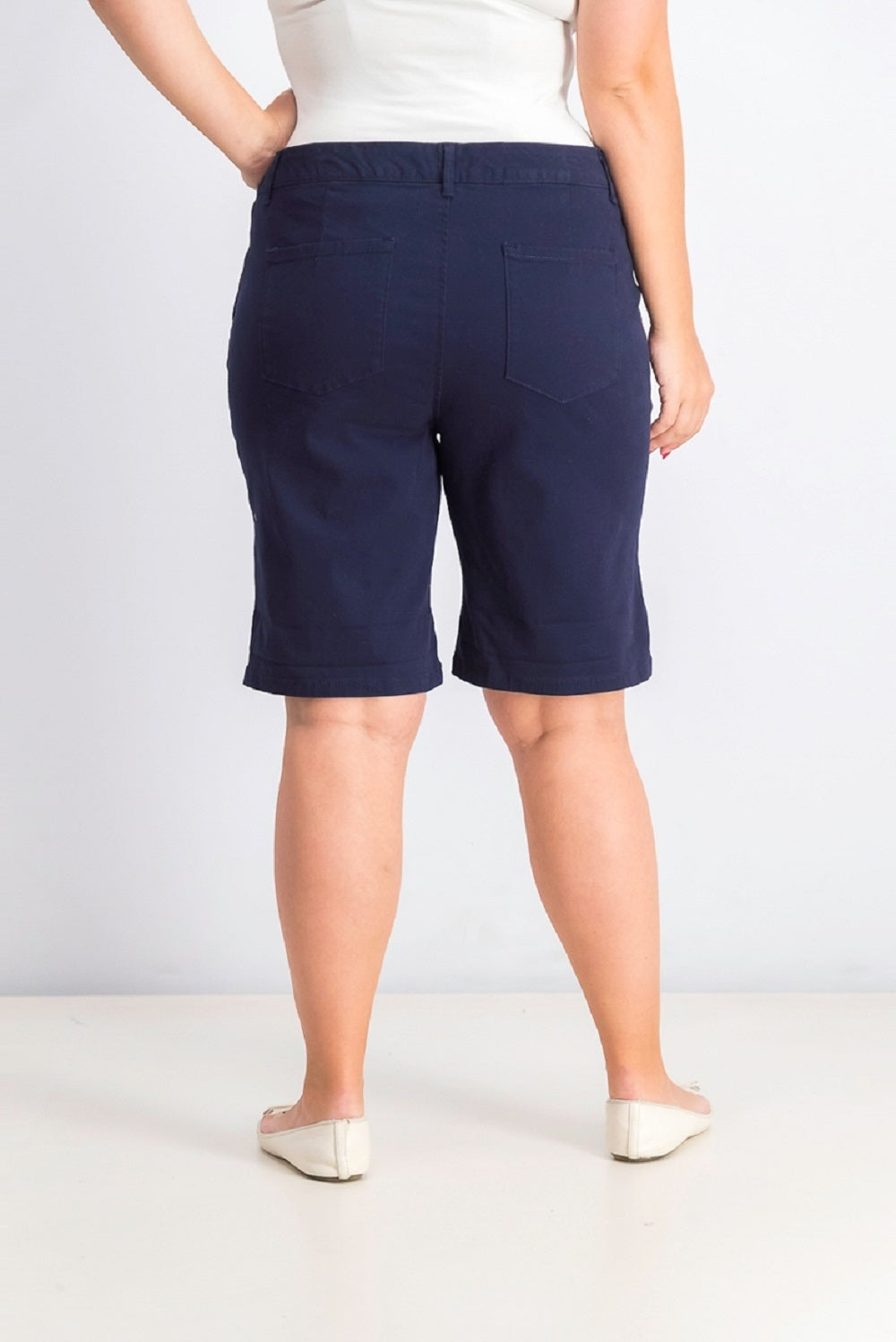 Charter Club Women's Navy Pocketed Shorts Blue Size 8