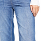 Free People Women's Blue Frayed Jeans Blue Size X-Small
