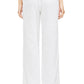 Vince Camuto Women's Linen Drawstring Wide-Leg Pants Ultra White Size XL