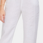 Vince Camuto Women's Linen Drawstring Wide-Leg Pants Ultra White Size XL