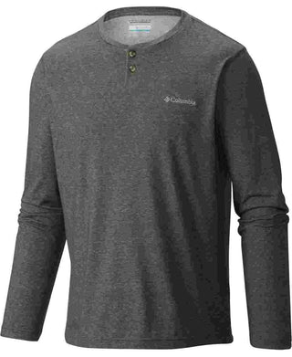 Columbia Men's Big & Tall Thistletown Park Henley Olive Green Heather Green Size 64