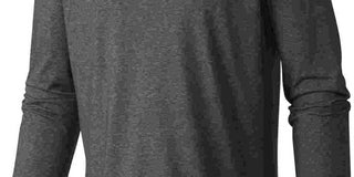 Columbia Men's Big & Tall Thistletown Park Henley Olive Green Heather Green Size 64