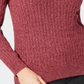 Karen Scott Women's Cotton Cable Knit Sweater Red Size Petite L