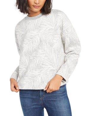 French Connection Women'sSekia Crop Pullover Grey Size Small