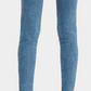 Levi's Women's 710 Super Skinny Jeans Blue Size 34X30