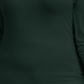 Style & Co Women's Solid Mock Neck Top Green Size 1X