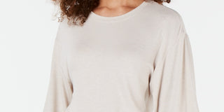 Ideology Women's Tie Back Top White Size Medium