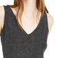 Bar III Women's Glitter Sleeveless Top Black Size Medium