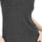Bar III Women's Glitter Sleeveless Top Black Size Medium