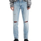 Levi's Men's Slim Taper Fit Ripped Jeans Blue Size 36x30