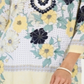 Charter Club Women's Embroidered Printed Tunic Yellow Size Petite S/M