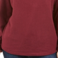 Karen Scott Women's Microfleece Top Maroon Size Petite L