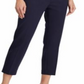 Ralph Lauren Women's Mid Rise Ankle Trouser Pants Blue Size X-Small