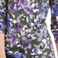 Karen Scott Women's Printed Scoop-Neck Top Purple Size Small