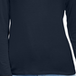 Style & Co Women's Mock Neck Top Blue Size Petite Medium
