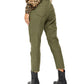 Free People Women's Pants Comfort Raw Ankle Chino Green Size Large