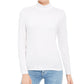 Style & Co Women's Mock Neck Top White Size Petite Large