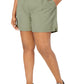 Columbia Women's Plus Sandy River Shorts Green Size XXXL
