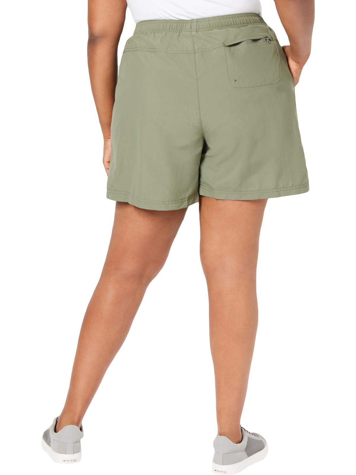 Columbia Women's Plus Sandy River Shorts Green Size XXXL