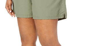 Columbia Women's Plus Sandy River Shorts Green Size XXXL