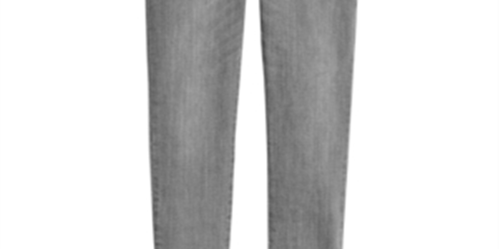 Jaywalker Big Boy's Knit Denim Joggers Gray Size M