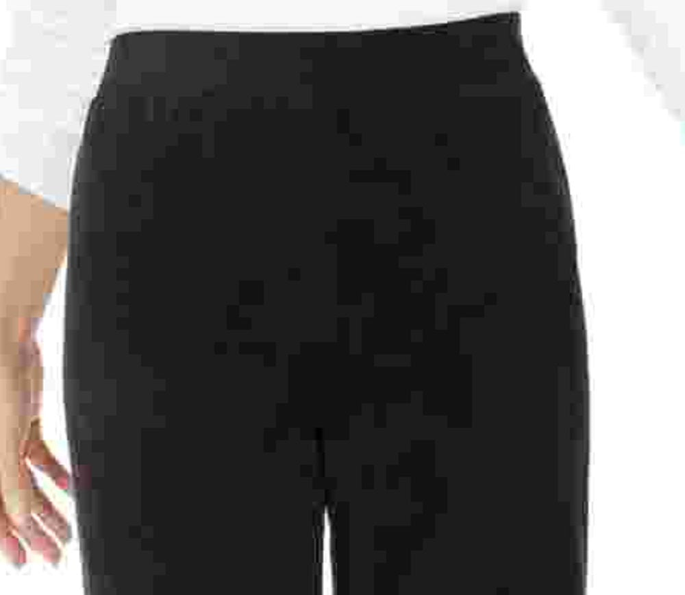 Karen Scott Women's Velour Pull On Pants Black Size Petite Small