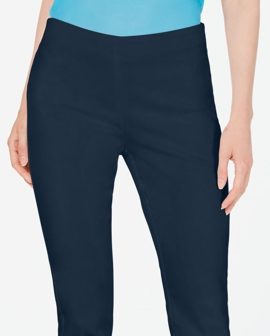 Charter Club Women's Chelsea Stretch Twill Skinny Pants Blue Size 14 Petite