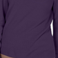 Karen Scott Women's Zip Back Mock Neck Sweater Purple Size Medium