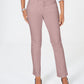 Charter Club Women's Lexington Straight Leg Jeans Pink Size 8 Petite