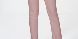 Charter Club Women's Lexington Straight Leg Jeans Pink Size 8 Petite